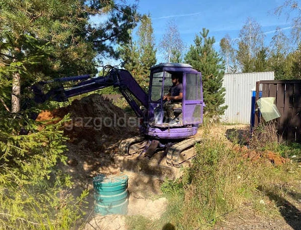Доставка и монтаж подземных газгольдеров в Щелково